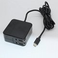45W TYPE-C PD Power Adapter with UL FCC PSE