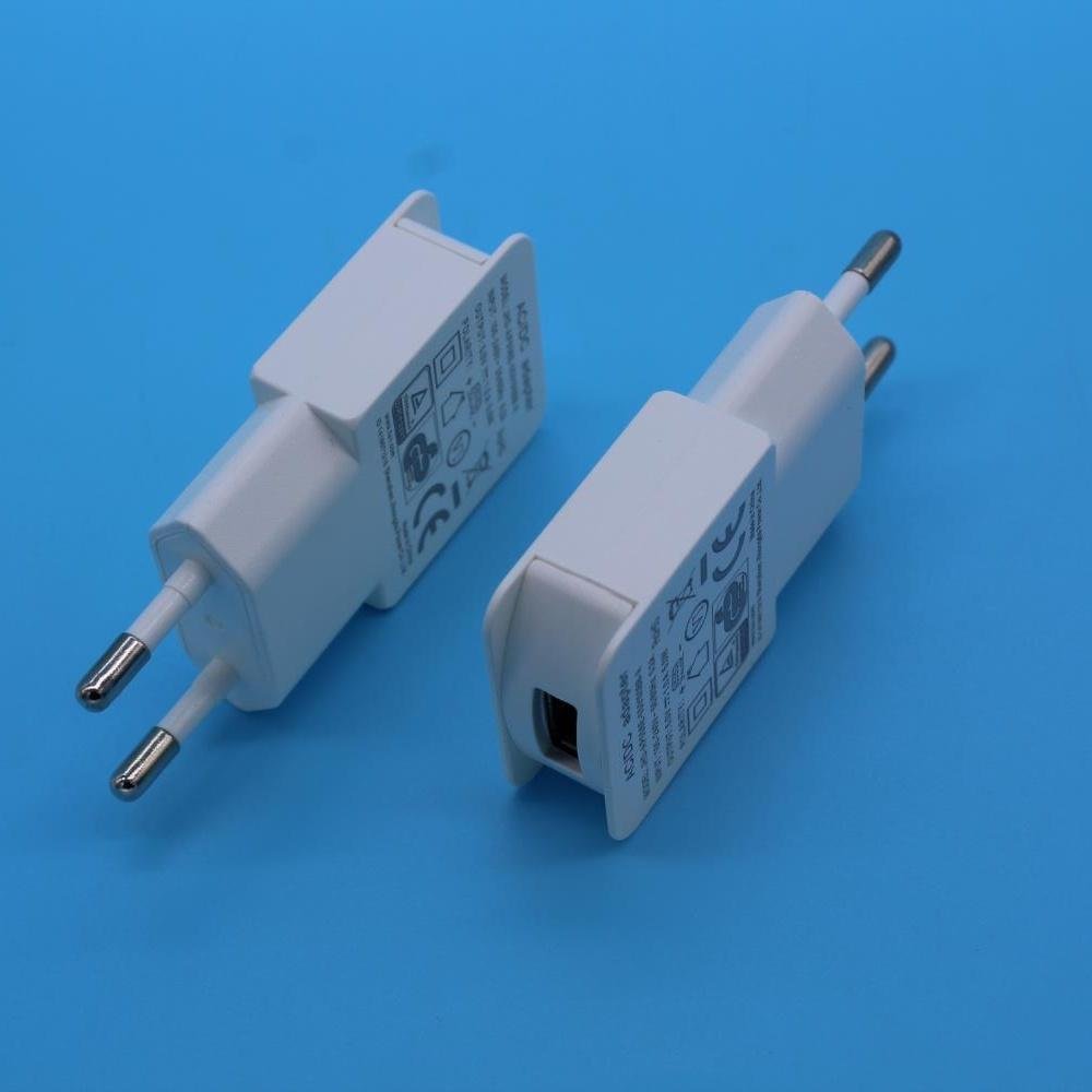 超薄款5V1A欧规USB充电器CE GS-TUV认证 4