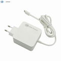 EU plug 65W TYPE-C PD Power Adapter with CE 2