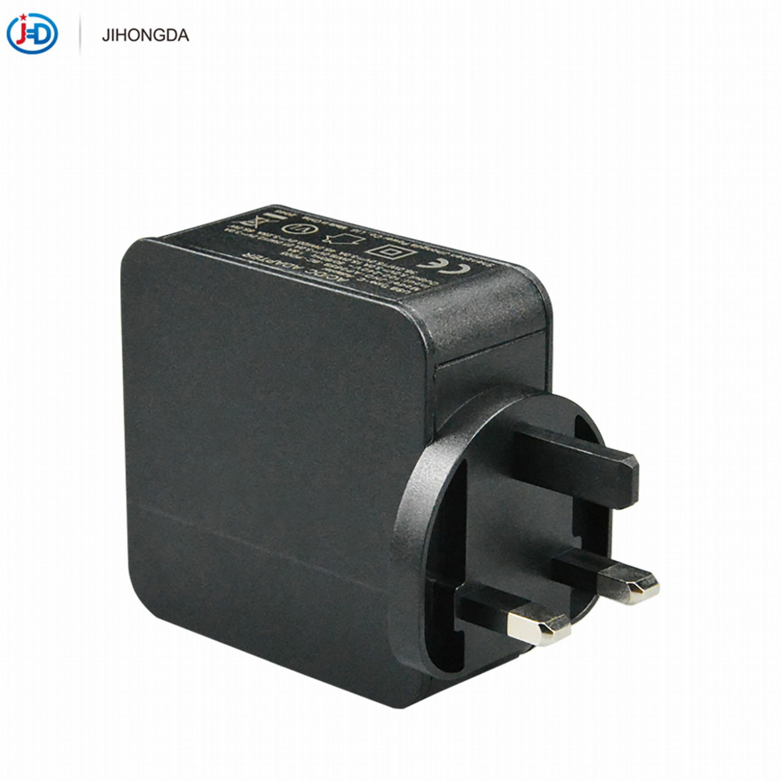 65W UK Plug TYPE-C PD Charger with CE UKCA