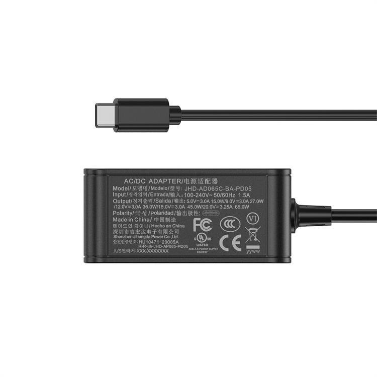 C8插座桌面型65W USB-C充電適配器 4