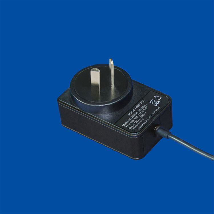 S-Mark certified IRAM 2063 Argentine plug power adapter