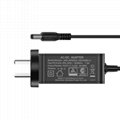 Argentina S-Mark certified Power Adapter for IRAM 2063 standard 