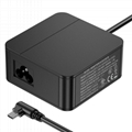 C6梅花尾3PIN插座桌面型65W USB-C充電適配器