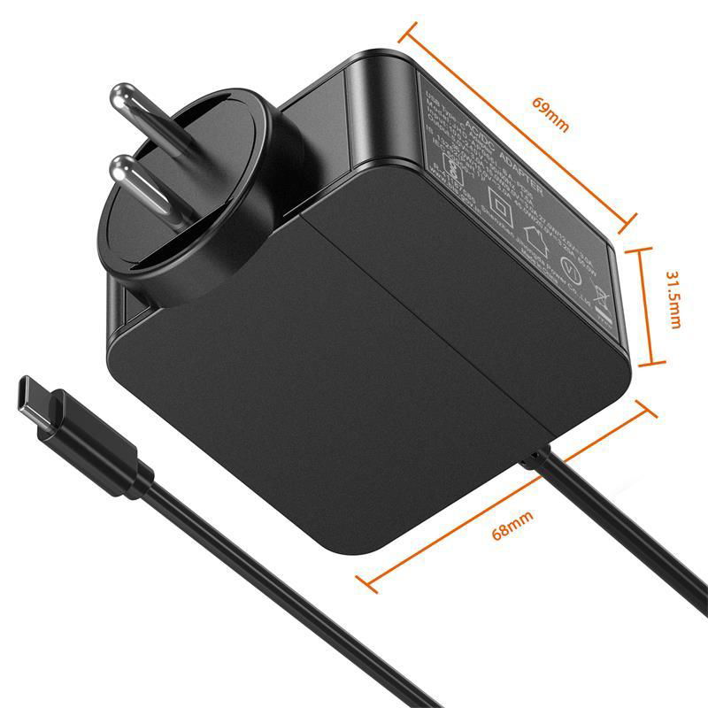 BIS certified Indian plug PD USB Type C charger adapter 4