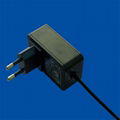 KC certified Korea plug power adapter 24V1A 3