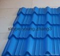 Corrugated roofing steel sheet
