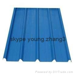 Prepainted corrugated steel profile roofing sheet 2