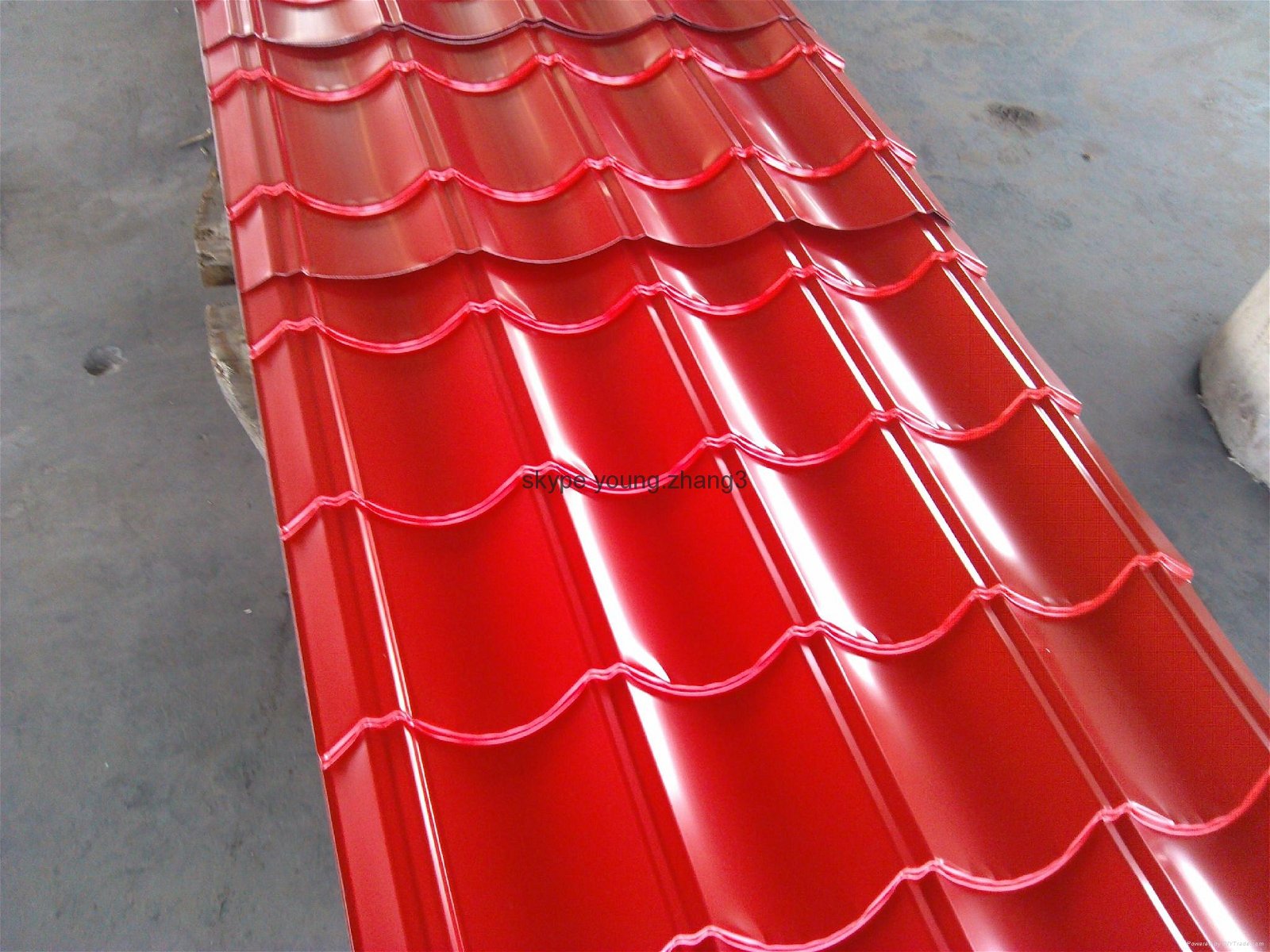 Accra Lagos house roofing sheet from China/Chinese steel profile corrugated roof 4