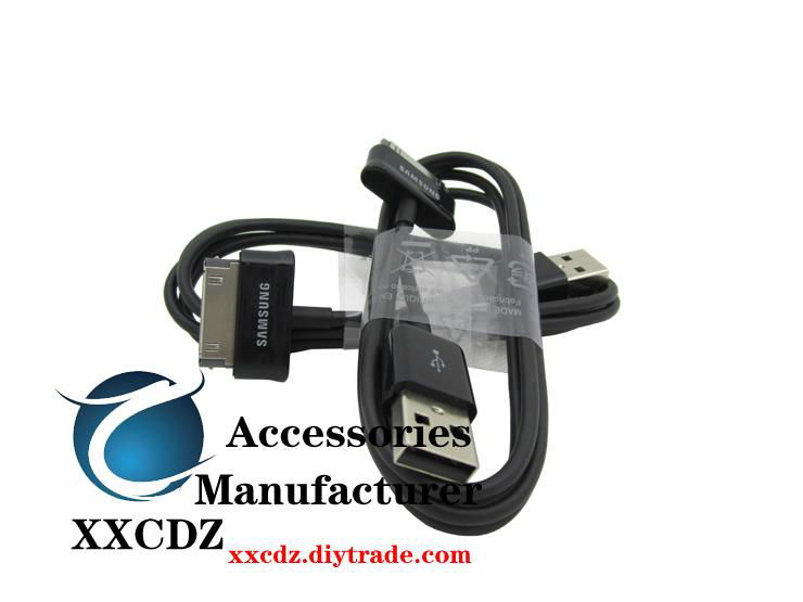 Original Samsung Tablet PC Data Cable ECC1DP0UBE Black 2