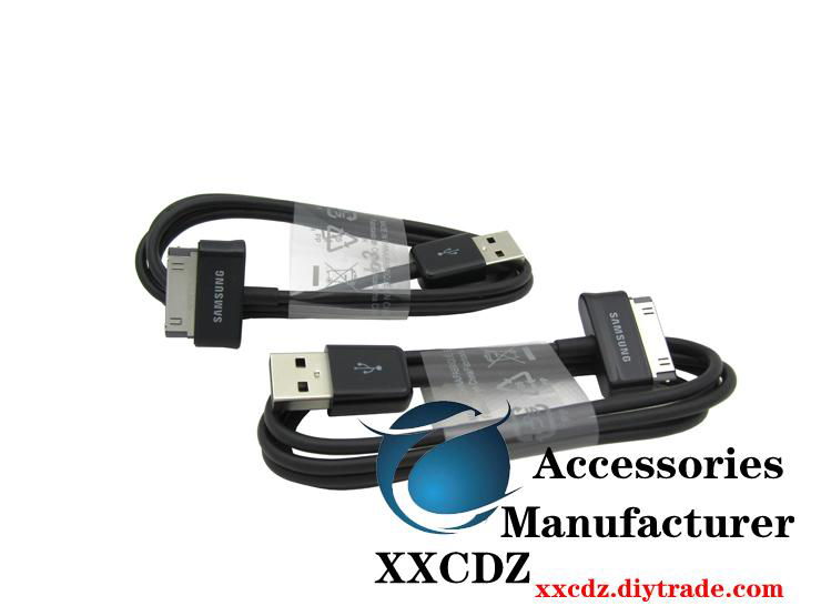 Original Samsung Tablet PC Data Cable ECC1DP0UBE Black 3