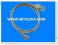 NELLCOR DB7 PIN MALE TO FEMALE EXTENSION CABLE FOR PATIENT MONITOR