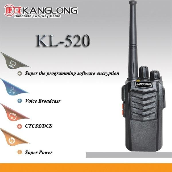 High output 2200mAh walky talky long distance