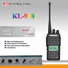  128channel vhf/uhf Digital two way radio KL958