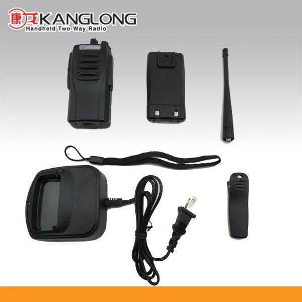  Handheld output power 5W uhf mini walkie talkie 4