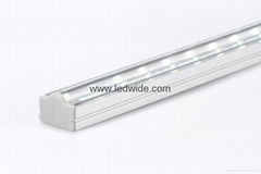 Aluminium profile  with clear diffuser  for use housing 