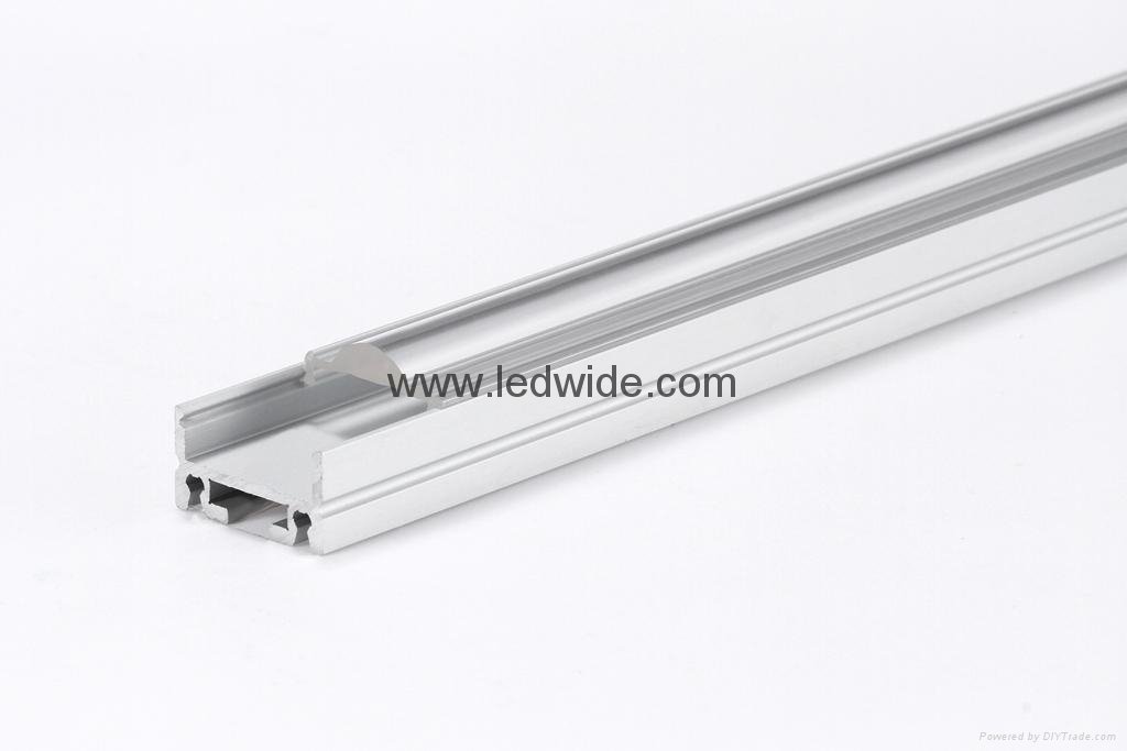 Aluminium profile  with clear diffuser  for use housing  3