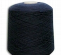 spun polyester yarn 30s/1 black