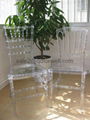 Transparent chiavari chair