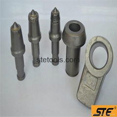 coal mining tungsten carbide knife shaped hydra teeth radial picks flat cutter b