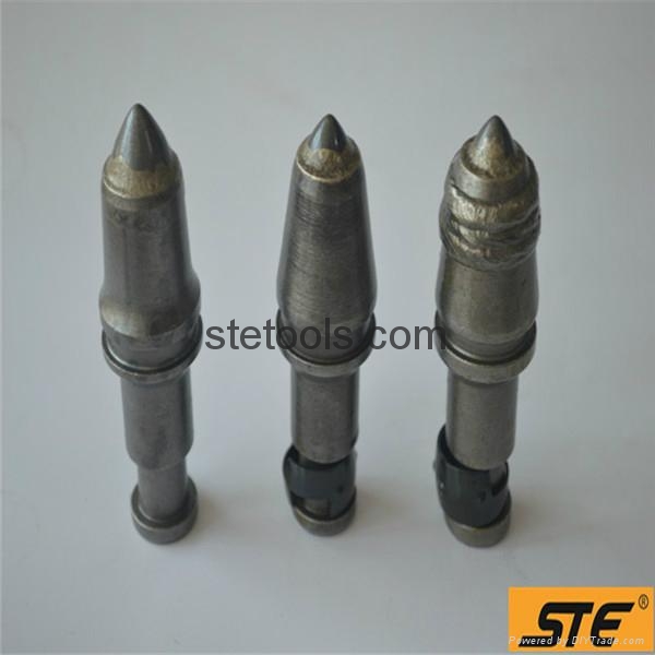 rotary tool betek pick round shank cutters auger bit piling drill teeth