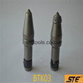 rotary tool betek pick round shank cutters auger bit piling drill teeth 2