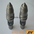 rotary tool betek pick round shank cutters auger bit piling drill teeth 4