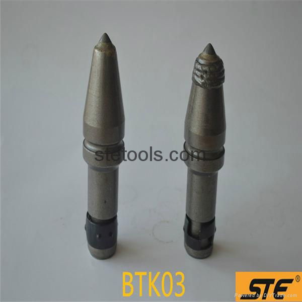 rotary tool betek pick round shank cutters auger bit piling drill teeth