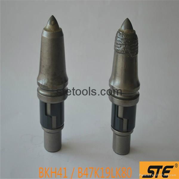 rotary tool betek pick round shank cutters auger bit piling drill teeth 5