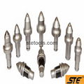 rotary tool betek pick round shank cutters auger bit piling drill teeth 2