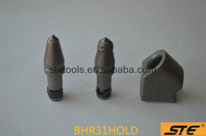 Conical trenching cutter bit coal pick S100 4