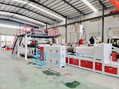 SPC Flooring LVT Floor PVC Vinyl Flooring Sheet Production Line 