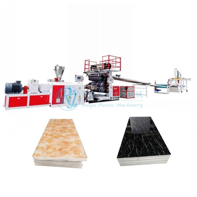 PVC Artifical Marble Sheet UV Board Extrusion Machine PVC Board Making Machine