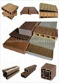 PE WPC Outdoor Deck Board Production Line