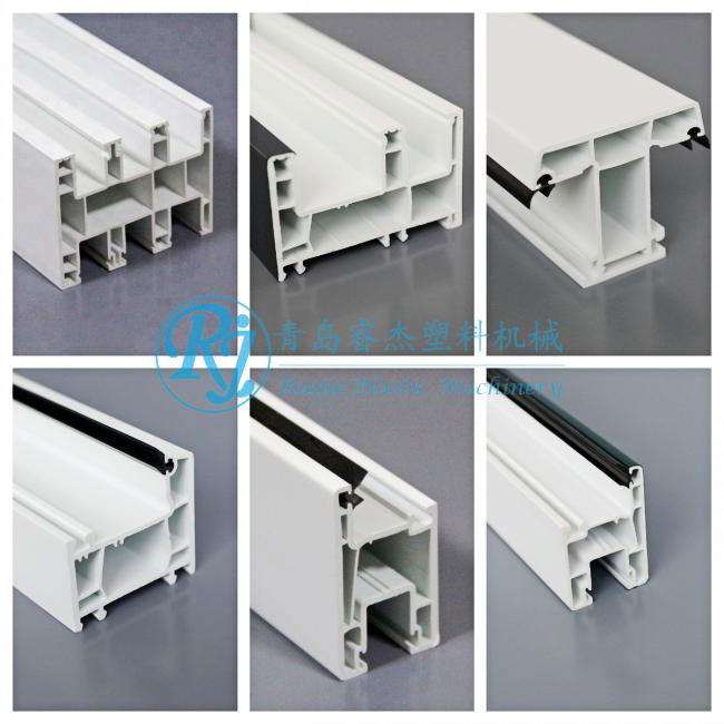 Plastic PVC Window PVC Door Frame Profile PVC Profile Production Line 5