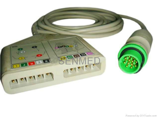 Fukuda Multi-link ECG trunk cable