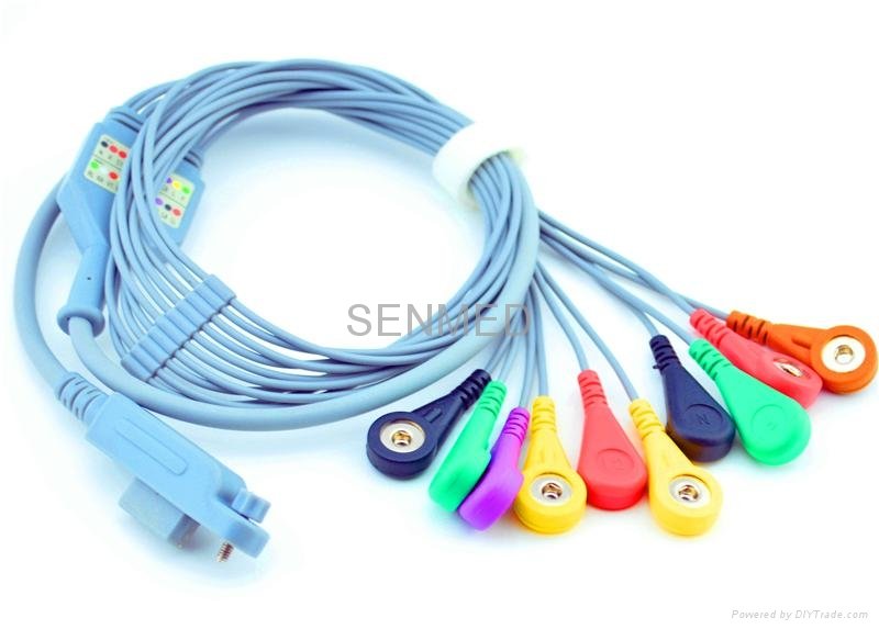 beijing shijijinke holter ecg cable and leadwires