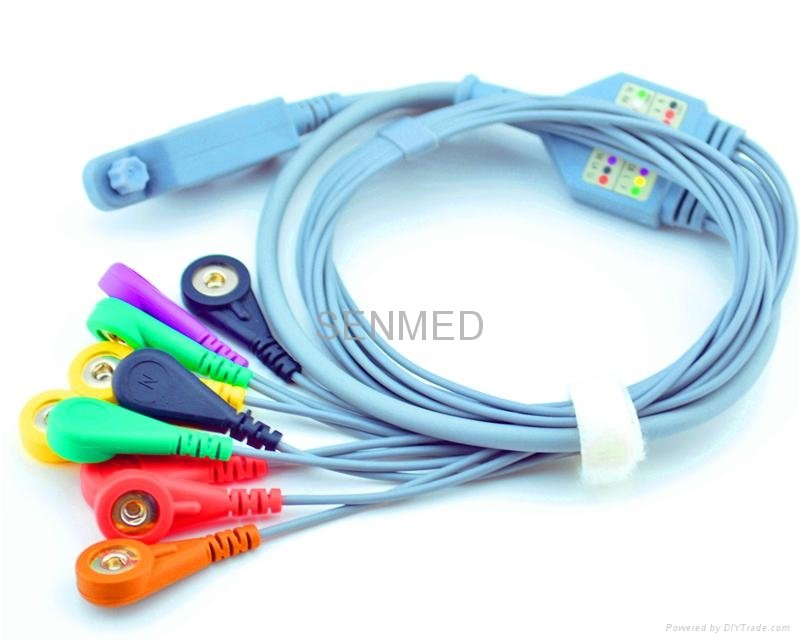 beijing shijijinke holter ecg cable and leadwires 2