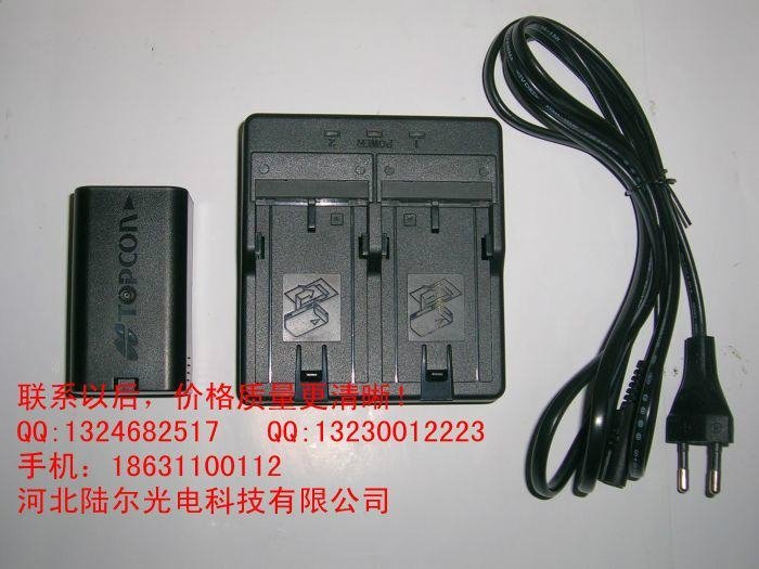 拓普康ES-602G OS-602G全站仪电池 BT-L2 3