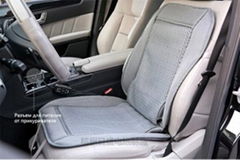 Car seat heating and cooling backrest