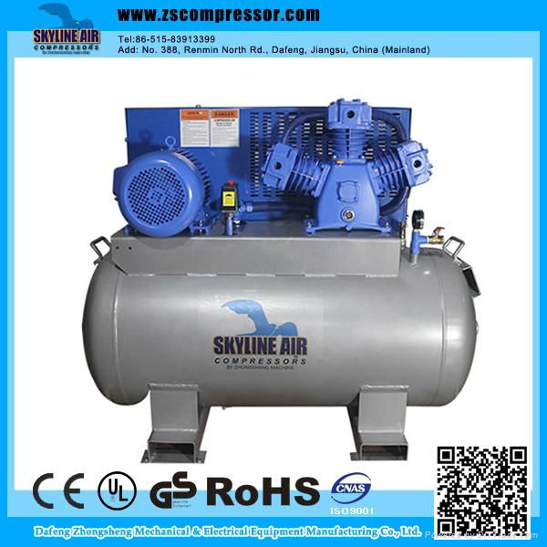 7.5HP 200L 12.5 Bar Piston Air Compressor