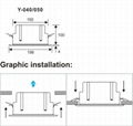 CE, CCC, CB, ROHS Approval 6" PA Ceiling Speaker with Cover(Y-040) 4