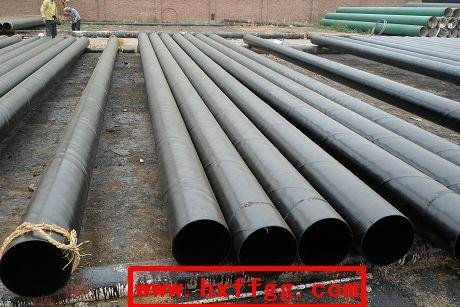 沧州加强级三布四油环氧煤沥青防腐钢管 5