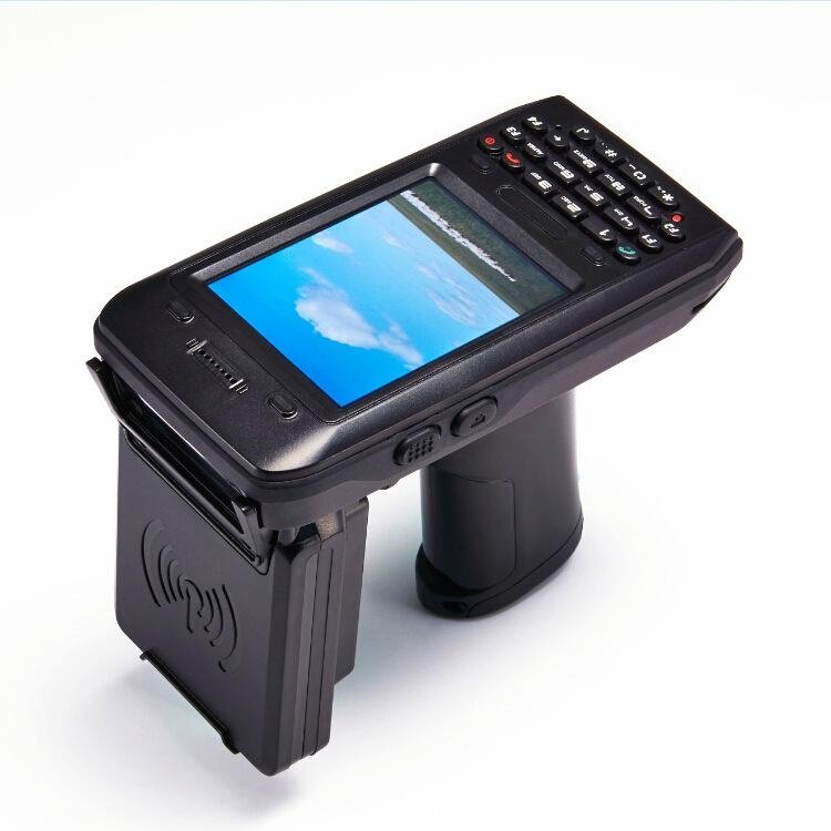 2D barcode scanner UHF handheld reader handheld RFID reader 5