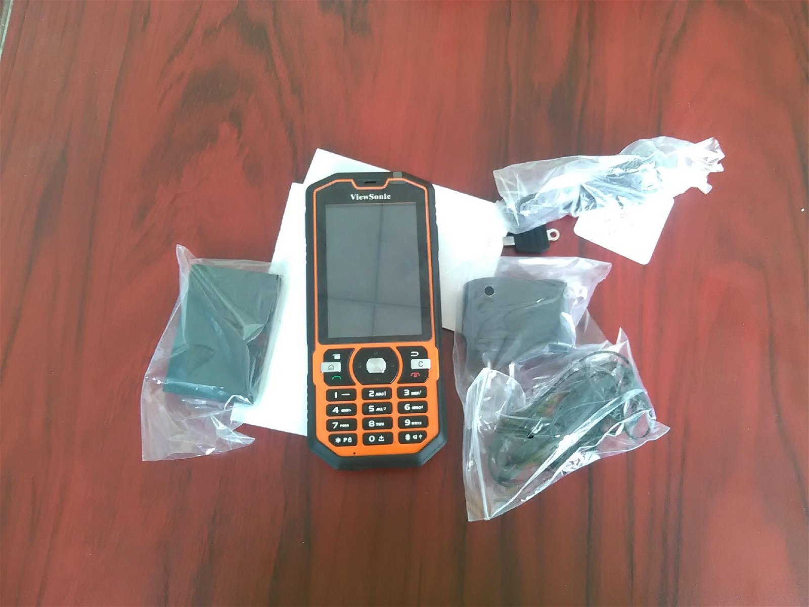 R   ed Portable Barcode Scanner barcode PDA 3