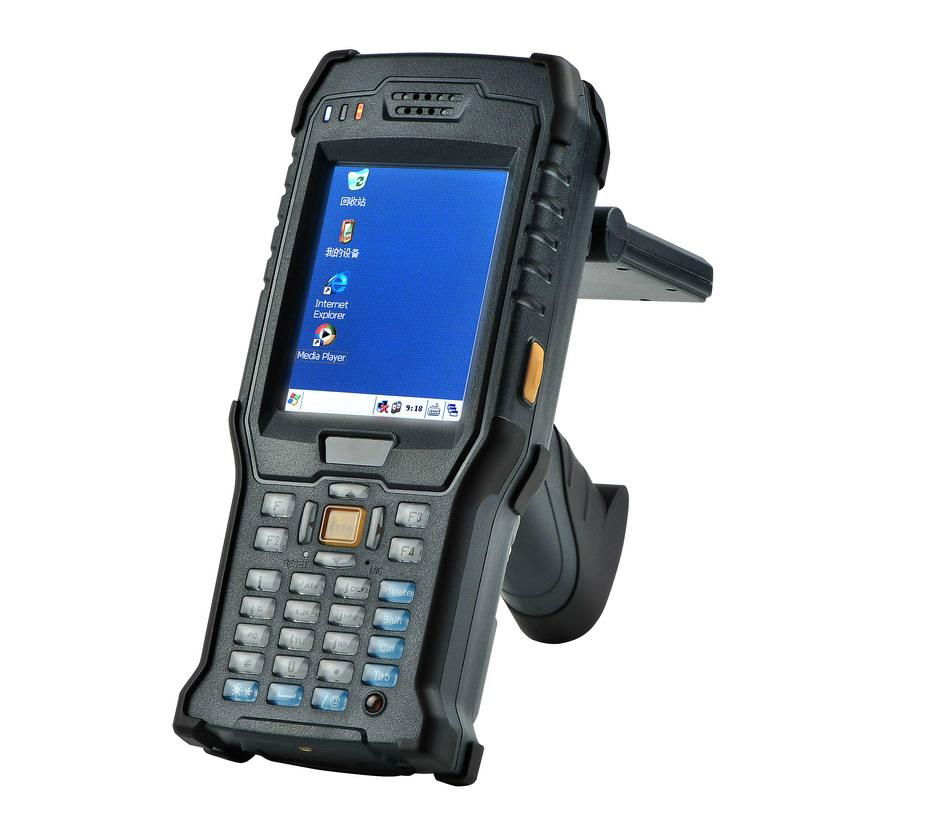 7-12m Long Range UHF RFID Handheld Reader WinCE 4