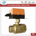 Low Voltage DC5V with Encryption Two Way Electric Ball Valve 1