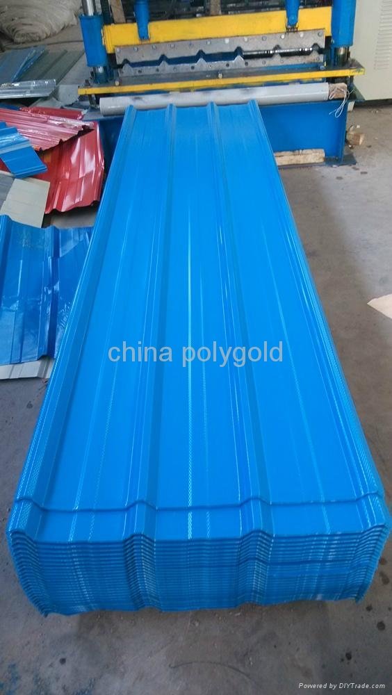 Prepainted galvanized corrugated roofing sheet (SGCC)