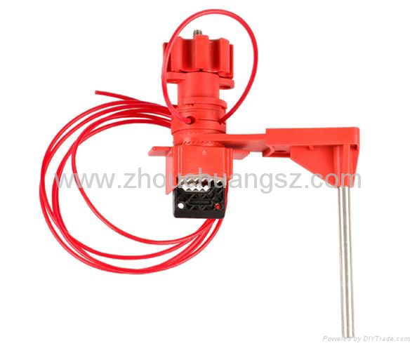 ZC-F35 Universal Valve Lockout  Unversal Use for All Types of Valves 4