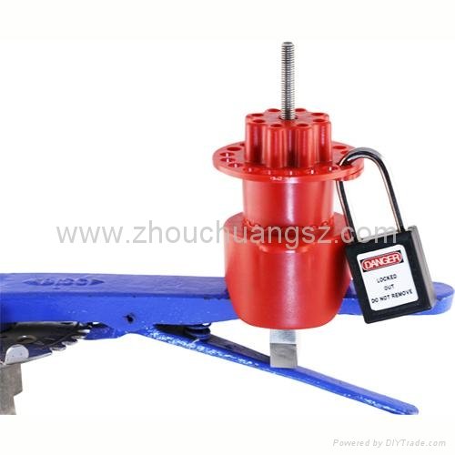 ZC-F34 Universal Valve /steel cable Lockout 5